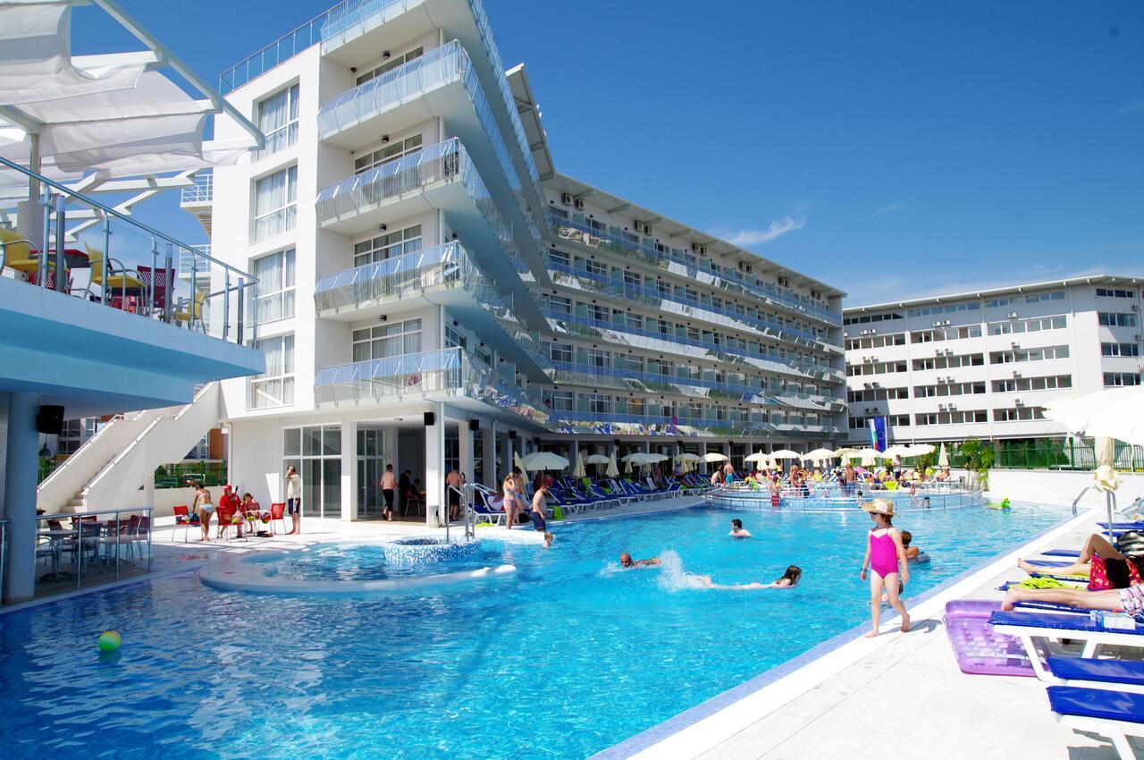 Aqua Nevis Hotel & Aqua Park Sunny Beach Esterno foto